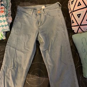 High Waisted Skinny Ankle Jeans